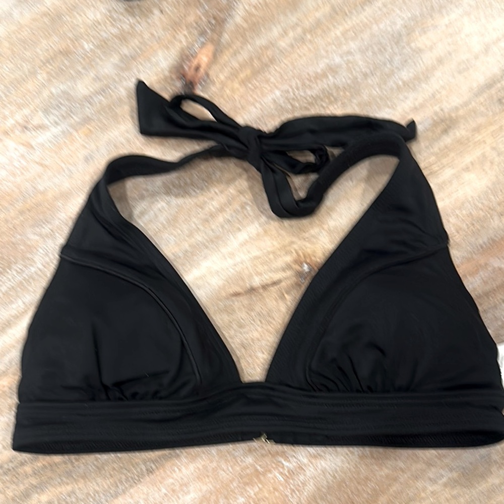 Black Halter Bikini Top size XS